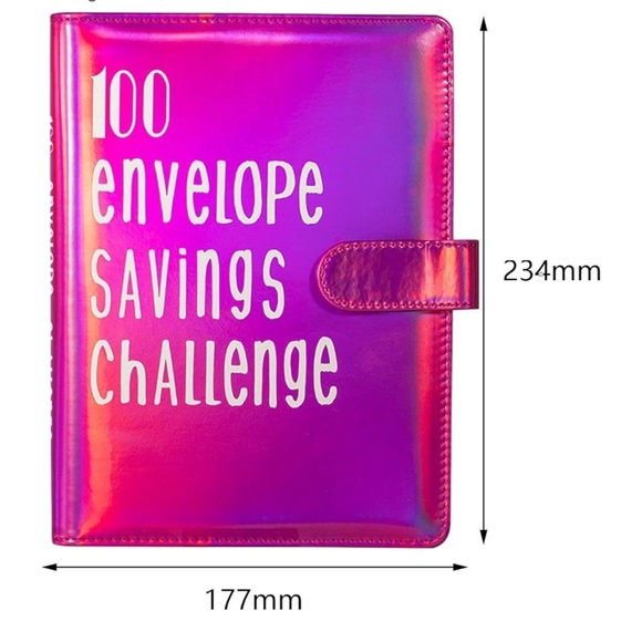 ✨BNWT - 100 Envelopes Budget Money Saving Challenge Binder - Save $5050✨ - Picture 6 of 9